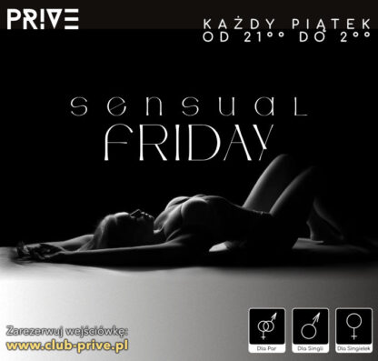 Sensual Friday Prive Swingers Club - erotyczne imprezy dla swingersów